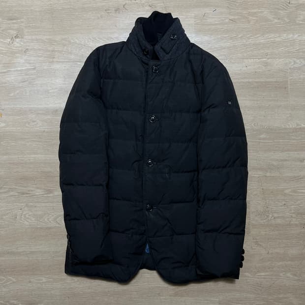 헨리코튼 골프웨어 와펜 코트패딩 점퍼 [블랙] M/95