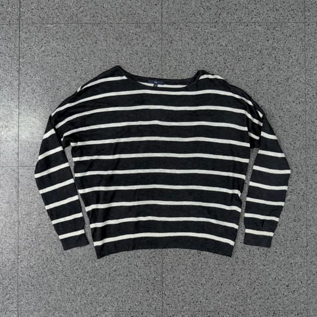 gap oversized striped loose fit knit