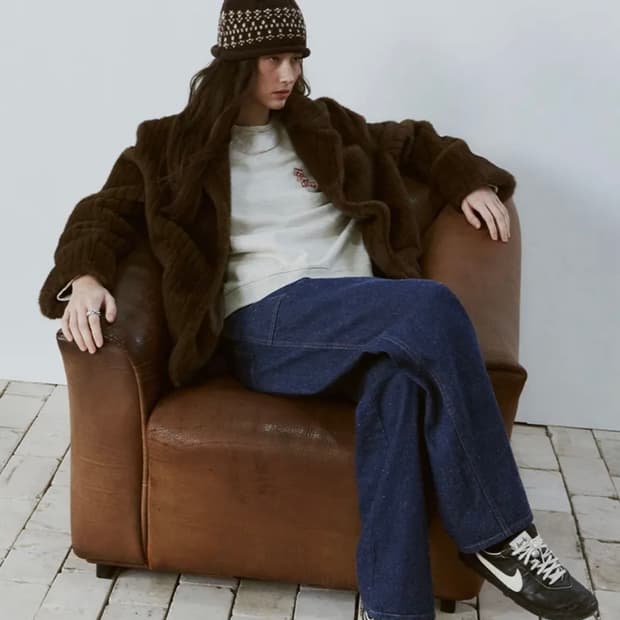 지나정 프리터 Fur Blazer Brown