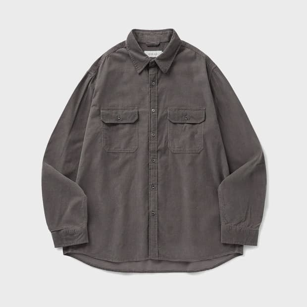 유니온블루 코듀로이 워크셔츠 모카 L