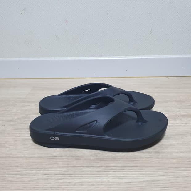 우포스 플립플랍 쪼리 블랙 280