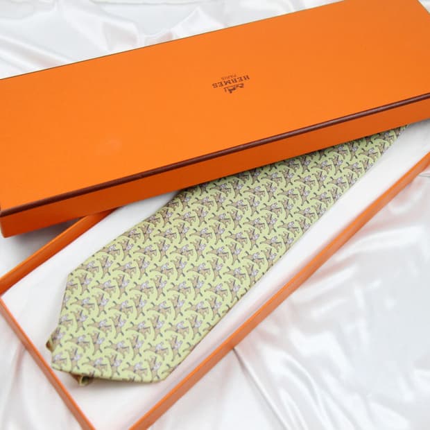 에르메스 8.7cm A+등급 남자 명품넥타이