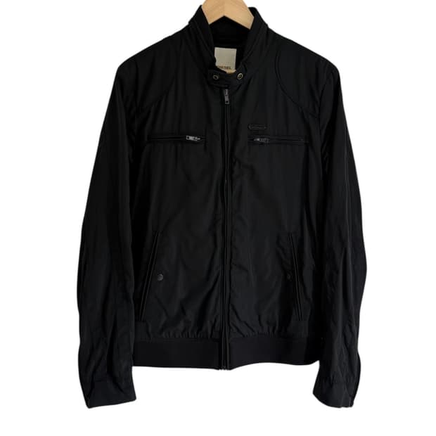 디젤 나일론 바이커 자켓