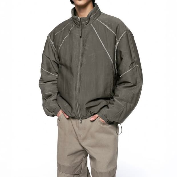 인사일런스 x 인세인개러지 애시드 콘트라스트 자켓