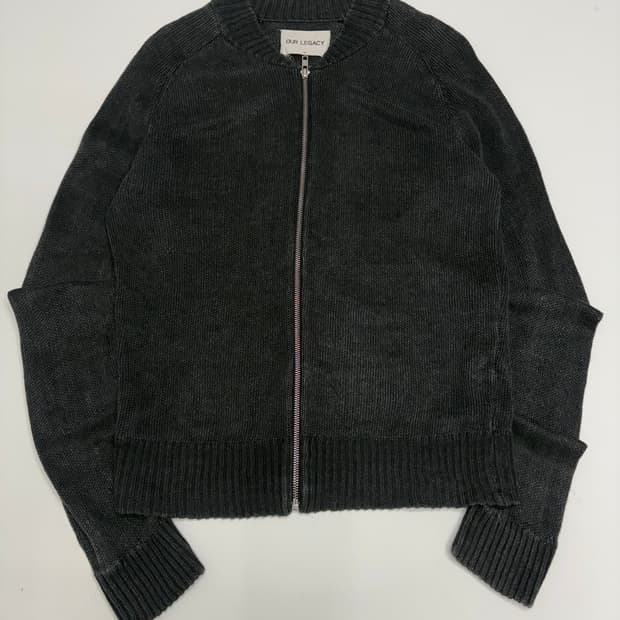 아워레가시 린넨 니트 집업