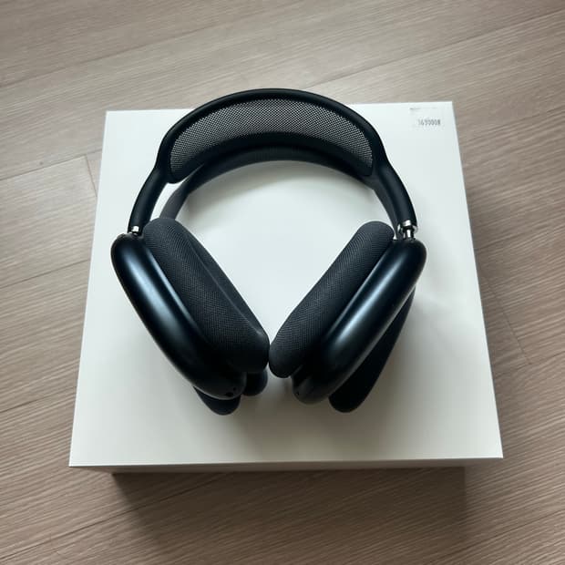 에어팟맥스 2세대  C타입 스페이스그레이 3/9 구매 새상품급