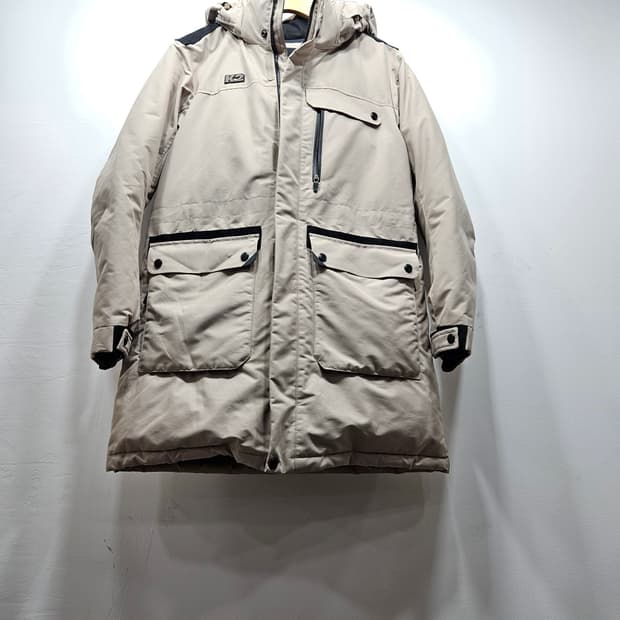 K2 구스다운 패딩 100 (후드털 없음)