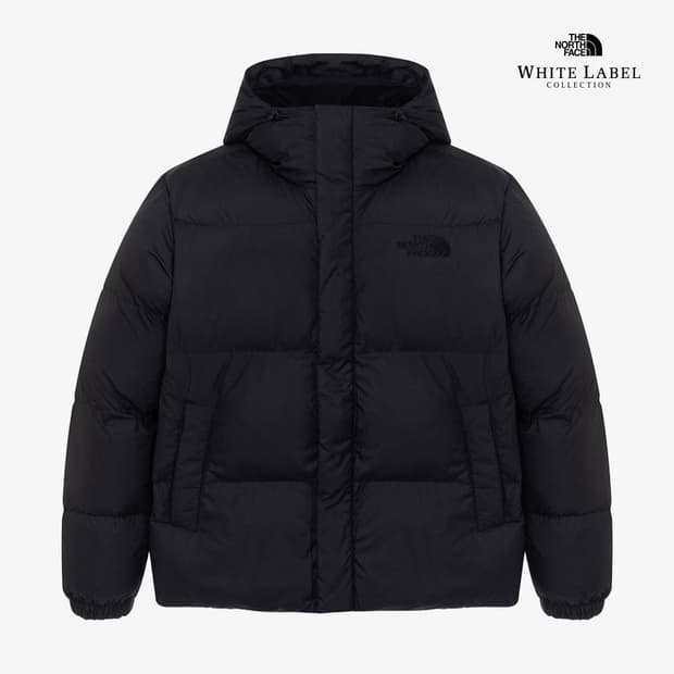 노스페이스 화이트라벨 리버튼 온볼 후드패딩
