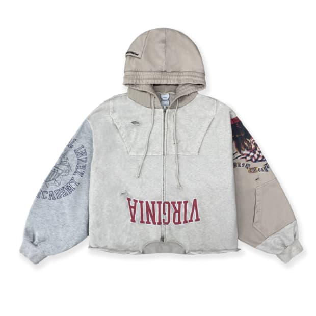 [3] 프로토콜 인덱스 업사이드다운 집 후디 아이보리