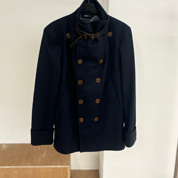 비비안 웨스트우드 네이비 울 피코트