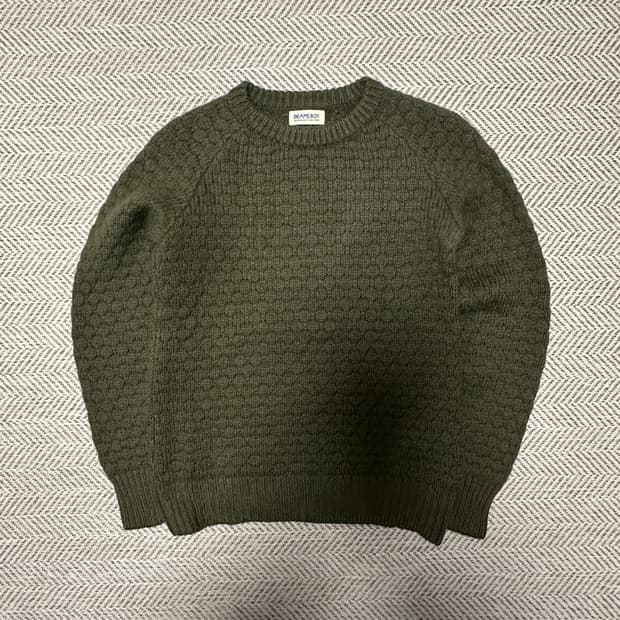 BEAMS BOY wool knit sweater