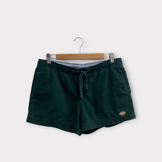 디키즈 딥그린 밴딩 쇼츠 S