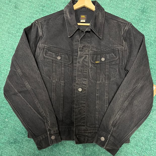 [M]새제품 rrl 더블알엘 lot271 블랙