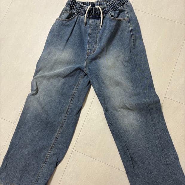 무신사 웨스트 그랜드 블러바드 데님팬츠