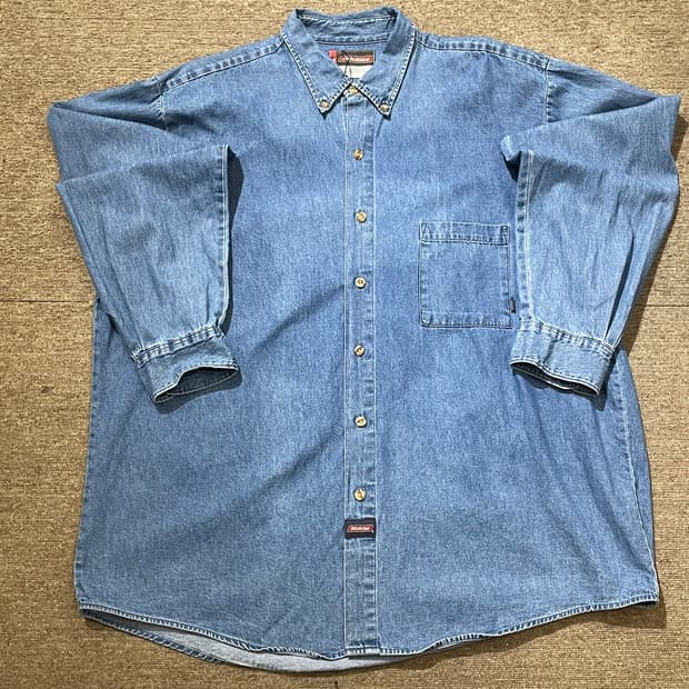 (2XL) Levi's 리바이스 코튼 데님 셔츠 