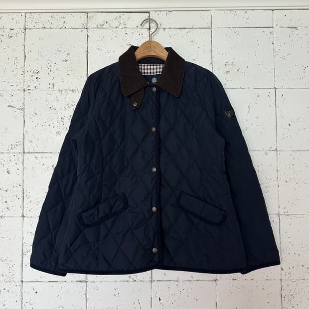 우먼66 아쿠아스큐텀 구스다운 퀼팅 자켓