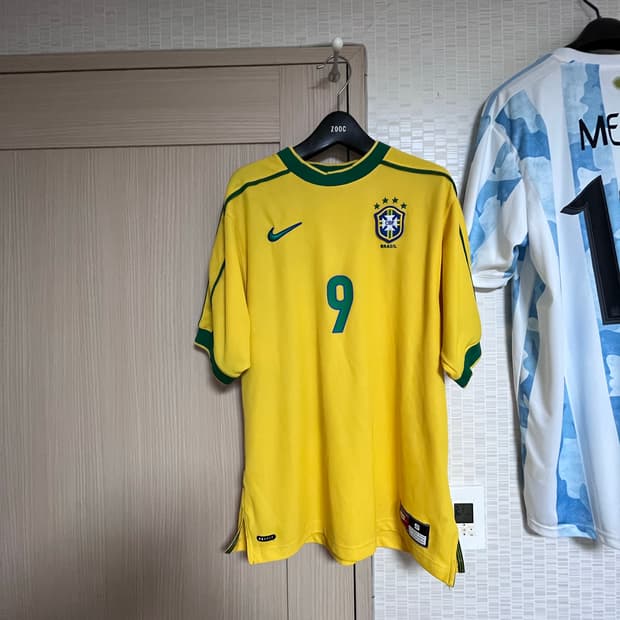 브라질 1998 리이슈 호나우두 유니폼