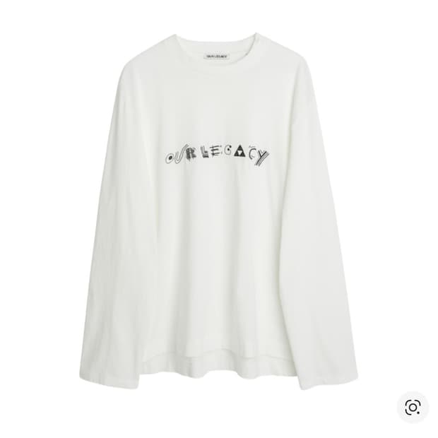 (M) 아워레가시 롱슬리브 화이트