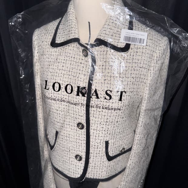 Lookast 트위드 자켓