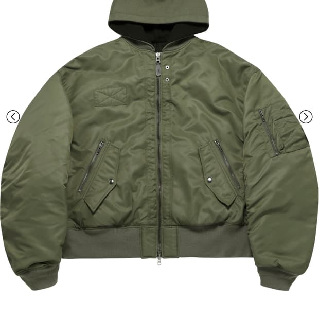 카미엔 듀얼 후디 ma-1