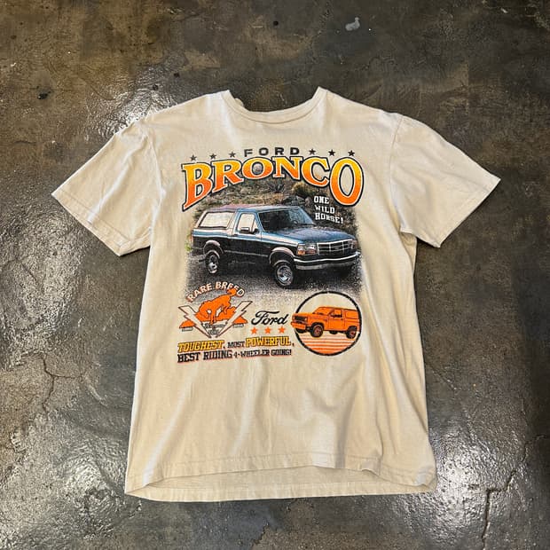 Ford BRONCO 프린팅 반팔티 M