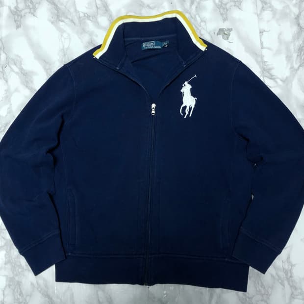 폴로 랄프로렌 빅포니 집업 자켓 네이비