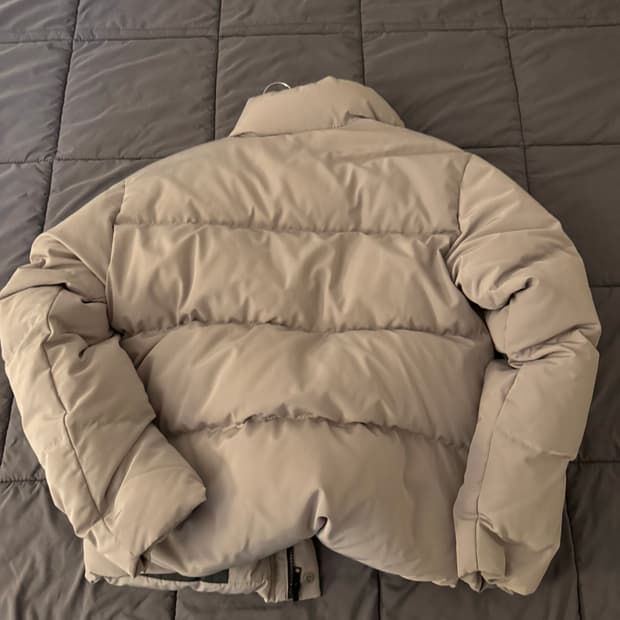 집시 패딩 그레이