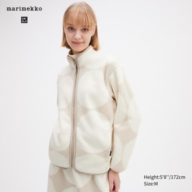 유니클로 마리메꼬 후리스 M