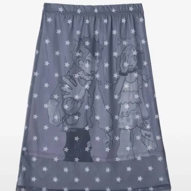 유쓰배쓰 youth bath 치마 스커트 올리와 매쉬