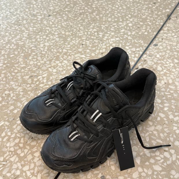 Asics Gel Kayano 5 360 All Black Leather