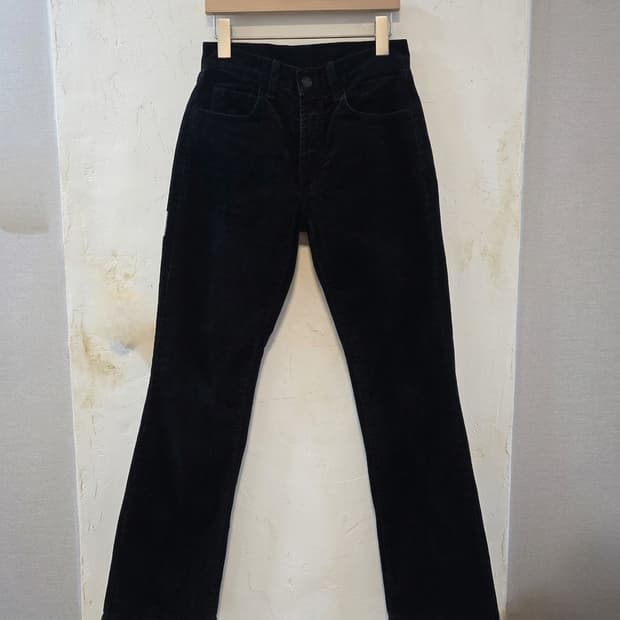 리바이스 525 블랙 코듀로이 팬츠 W27