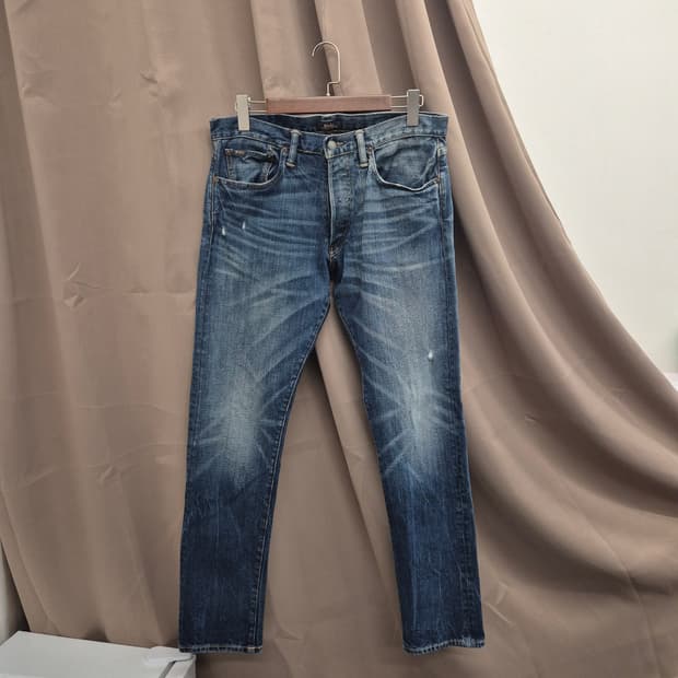 폴로 랄프로렌 슬림 스트레이트 핏 데님 팬츠 32