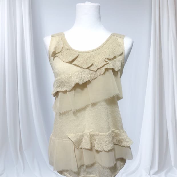 빈티지 모리걸 나시