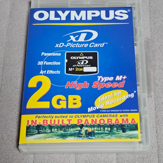 올림푸스 XD카드 2기가 M타입 (올림푸스, 후지필름 디카용)