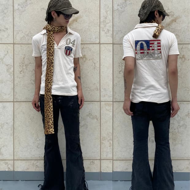 00‘s Old Glory Print Tee