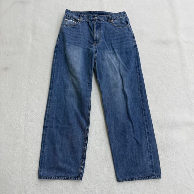 30 유니폼브릿지 루즈핏 데님팬츠 0316T