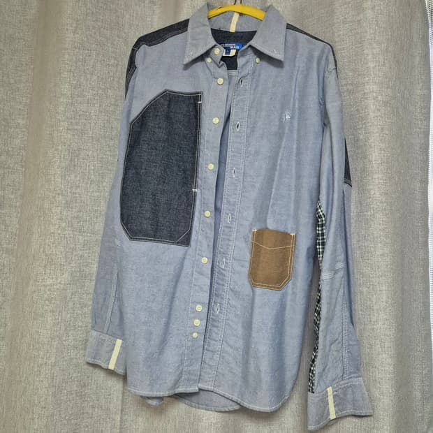 준야 와타나베 / 브룩스 브라더스 패치 워크 셔츠 / L