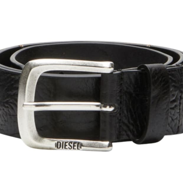 [80] 디젤 B-잭론 레더 벨트 블랙
