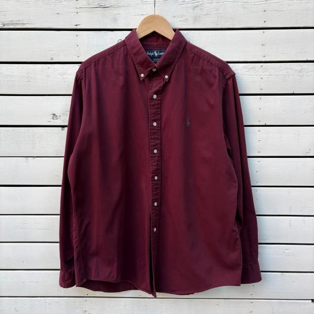 Polo 폴로 버건디 셔츠