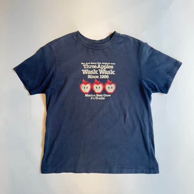 Apple Graphic Faded Tee