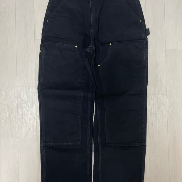 칼하트 B01 더블니 블랙 32x30 (usa)