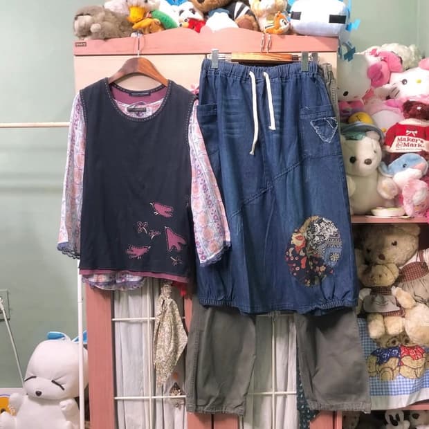 모리걸 카모메 산장 코디 세트