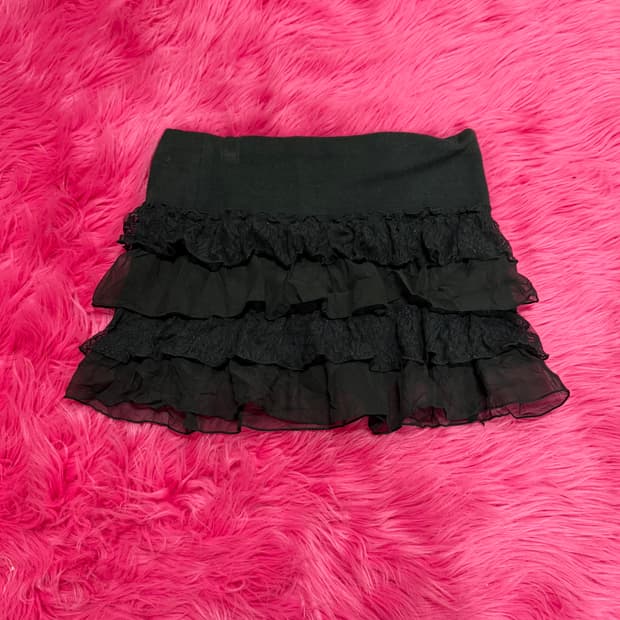 갸루st 캉캉 스커트