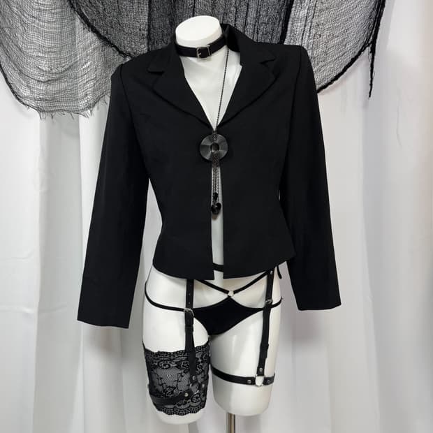 black blazer