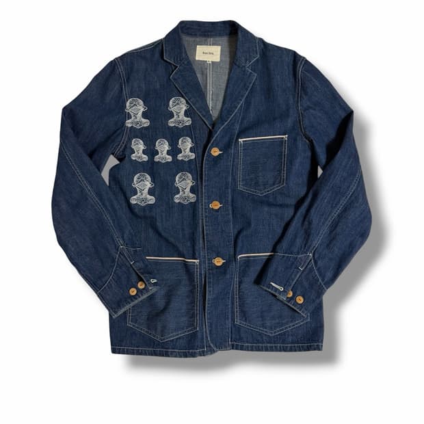 Nisus Hotel Embroidered Denim Jacket