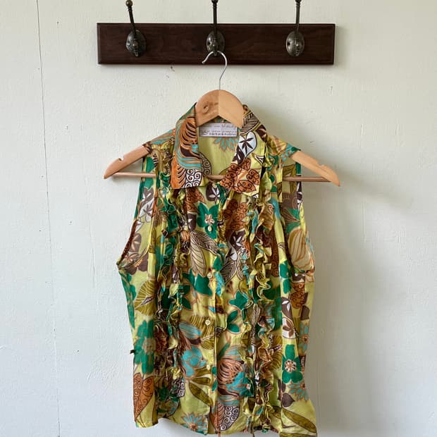 barbaranobler 플라워 블라우스