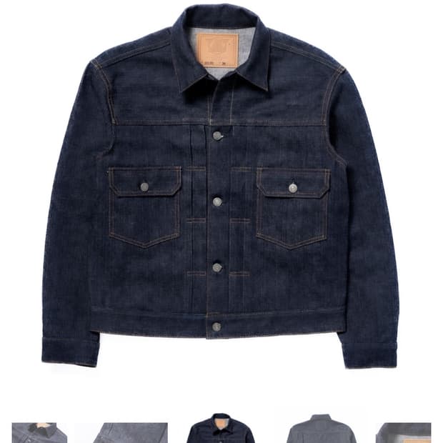 리얼맥코이 청자켓 001XXJ 42