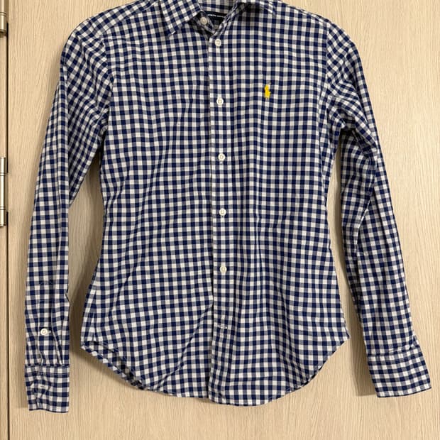 폴로 체크 셔츠