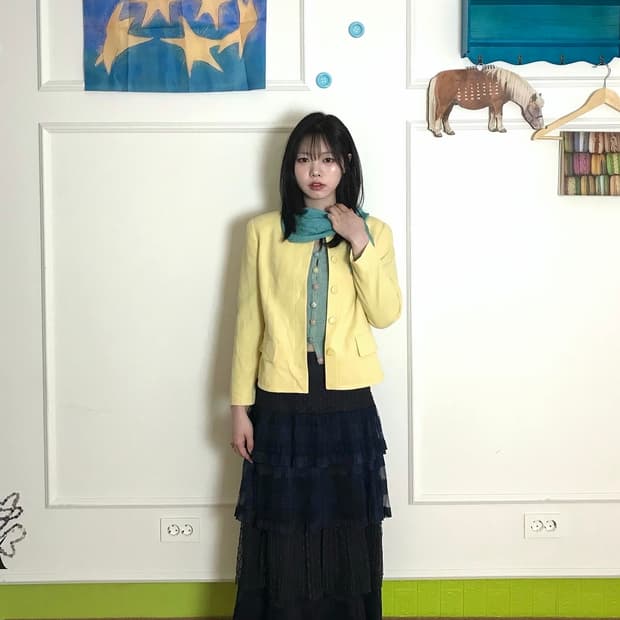 🧈부드러운 솜 사 탕 같은 몽글 몽 글~ 코디 셋