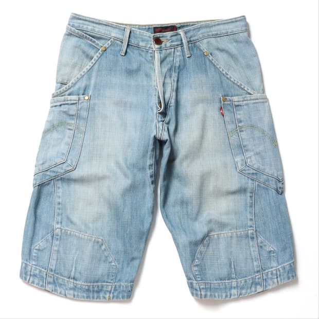 리바이스 Levi's Denim Cargo Shorts
